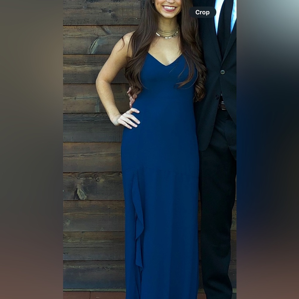 Lulus Navy Maxi Dress